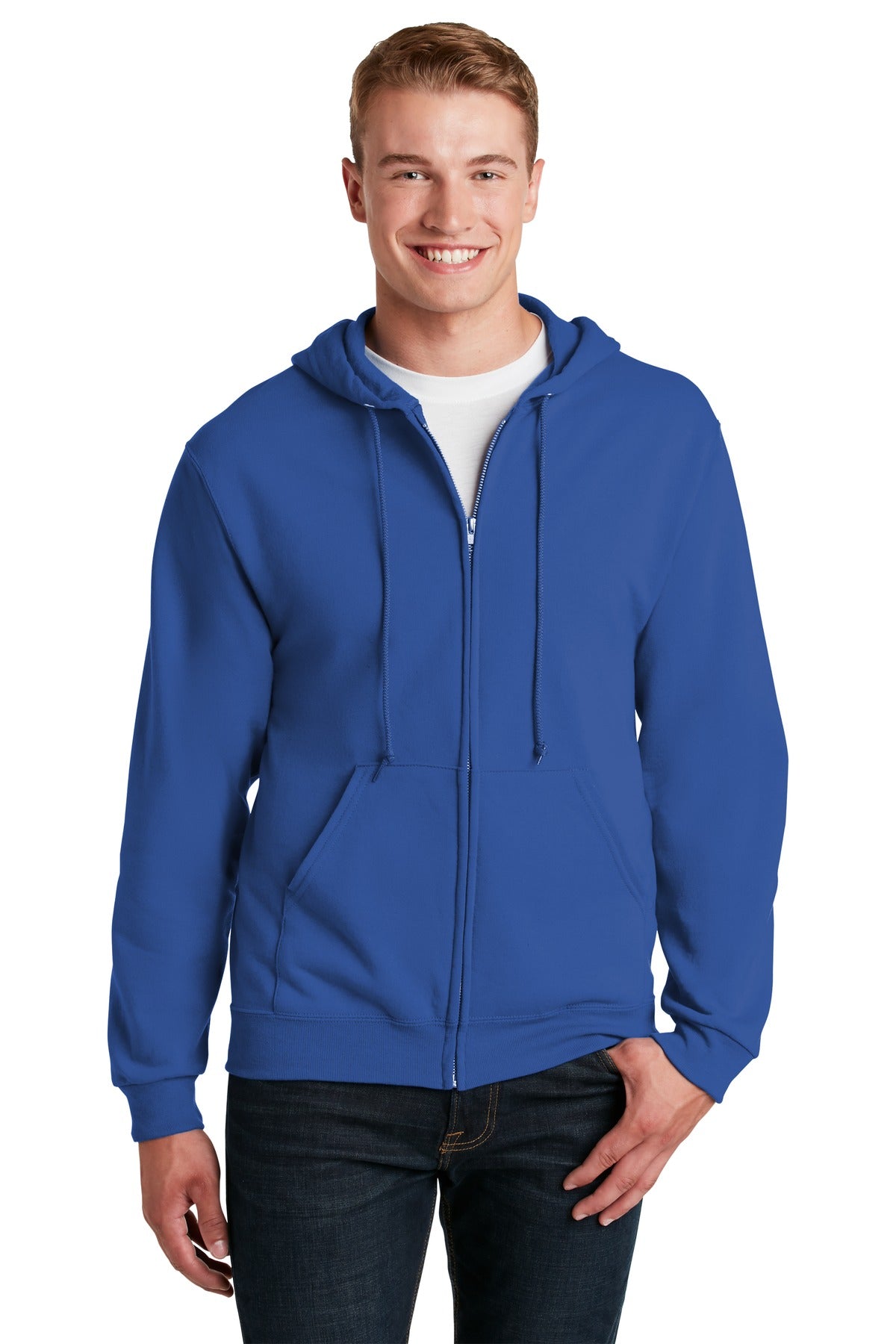 Jerzees? - NuBlend? Full-Zip Hooded Sweatshirt.  993M