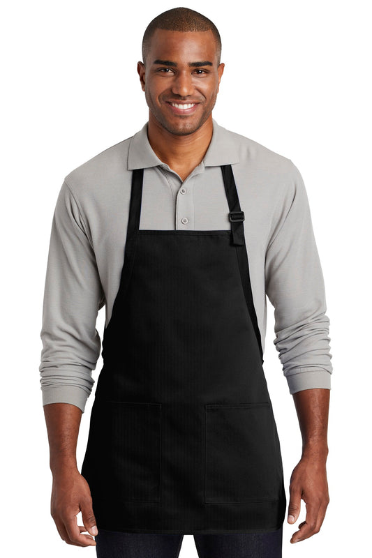 Port Authority ® Medium-Length Two-Pocket Bib Apron. A601