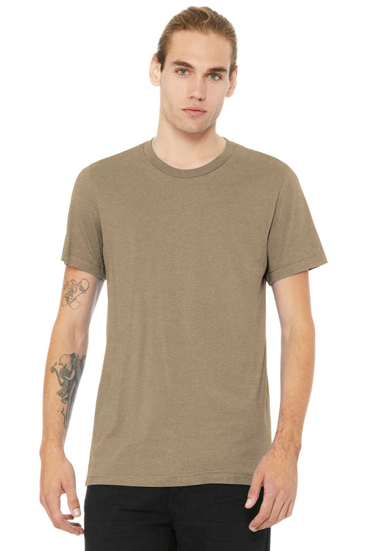 BELLA+CANVAS ® Unisex Heather CVC Short Sleeve Tee. BC3001CVC