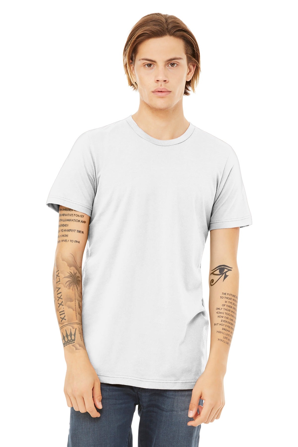 BELLA+CANVAS ® Unisex Heather CVC Short Sleeve Tee. BC3001CVC