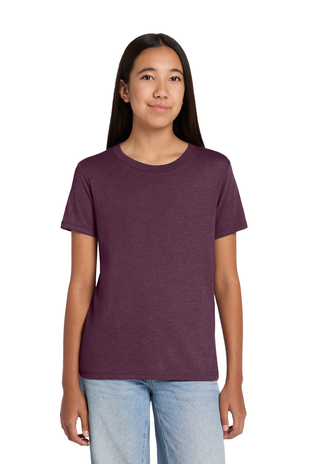 BELLA+CANVAS® Youth Heather CVC Tee BC3001YCVC