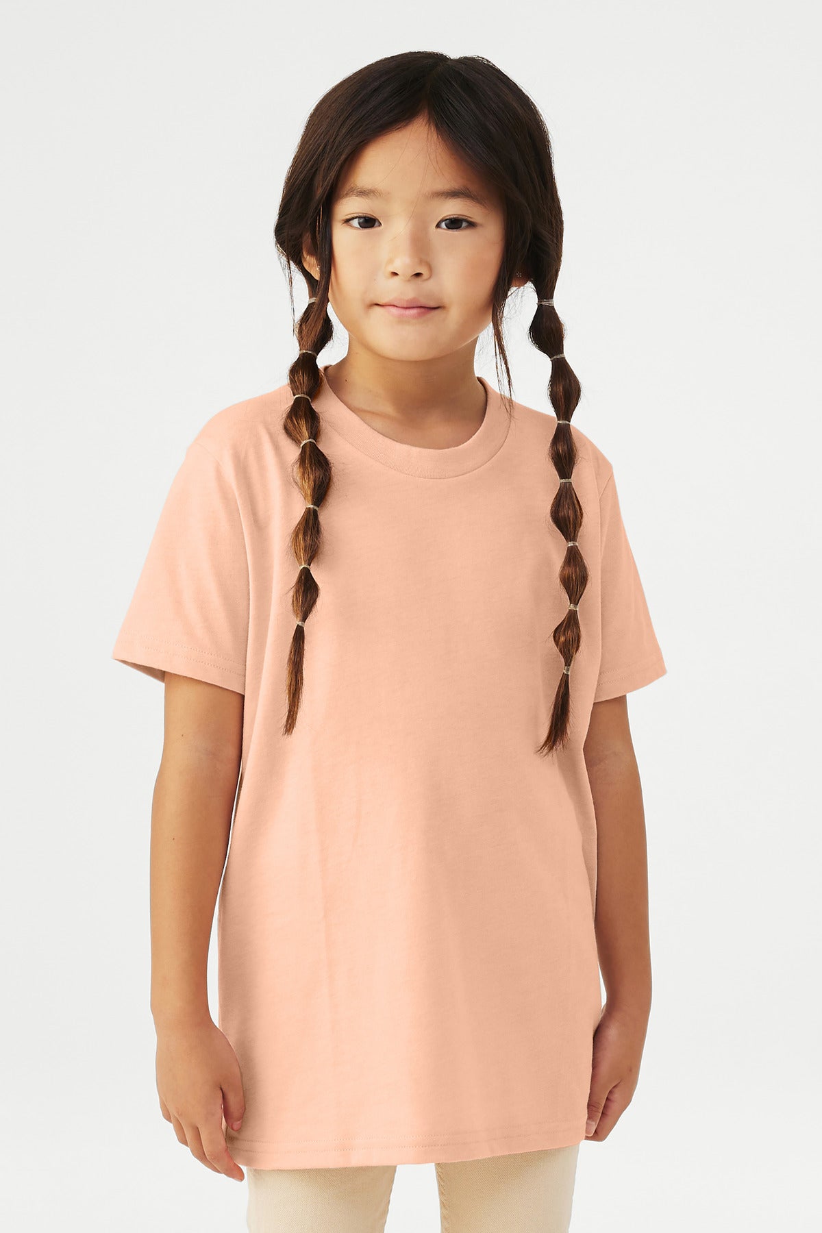BELLA+CANVAS® Youth Heather CVC Tee BC3001YCVC