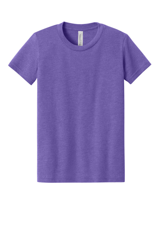 BELLA+CANVAS® Youth Heather CVC Tee BC3001YCVC