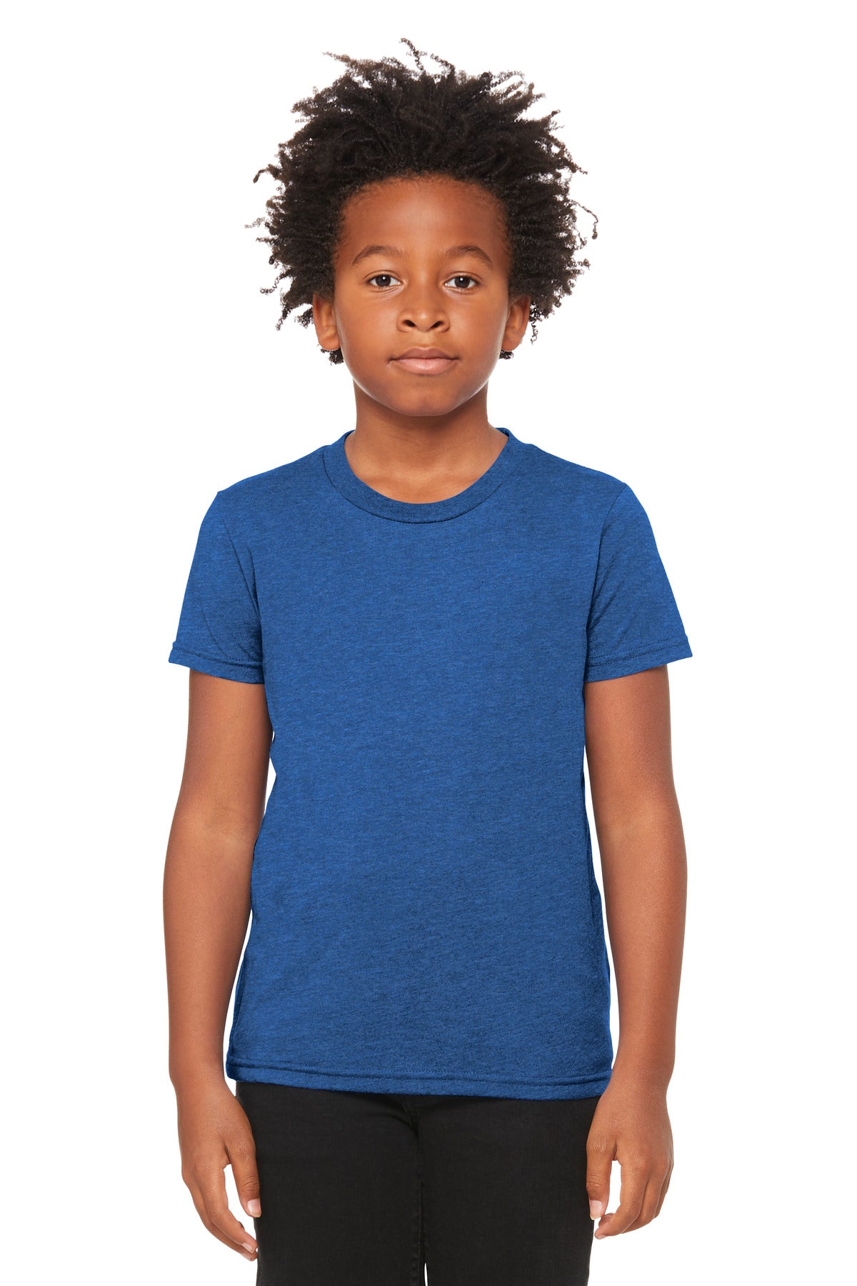 BELLA+CANVAS® Youth Heather CVC Tee BC3001YCVC