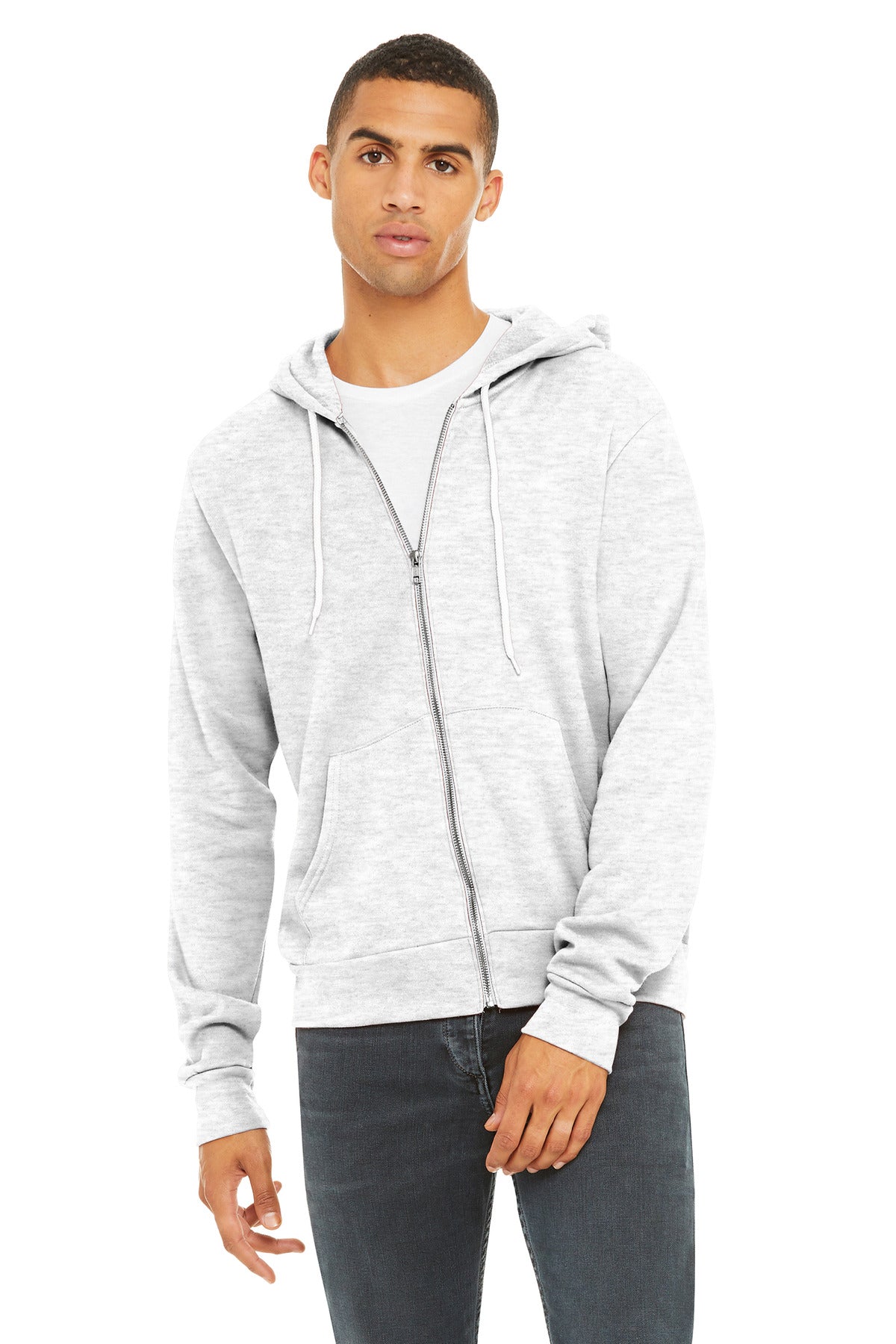 BELLA+CANVAS ® Unisex Sponge Fleece Full-Zip Hoodie. BC3739