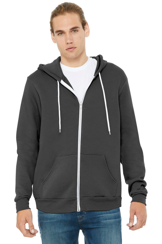 BELLA+CANVAS ® Unisex Sponge Fleece Full-Zip Hoodie. BC3739