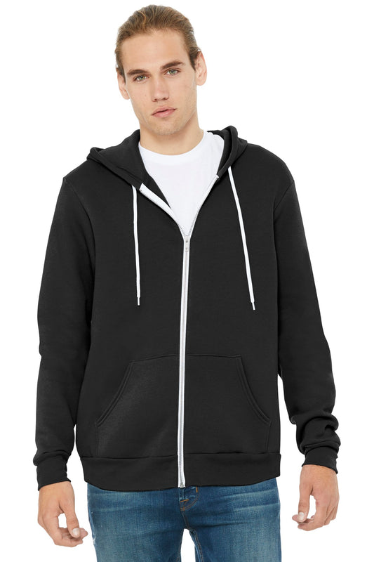 BELLA+CANVAS ® Unisex Sponge Fleece Full-Zip Hoodie. BC3739