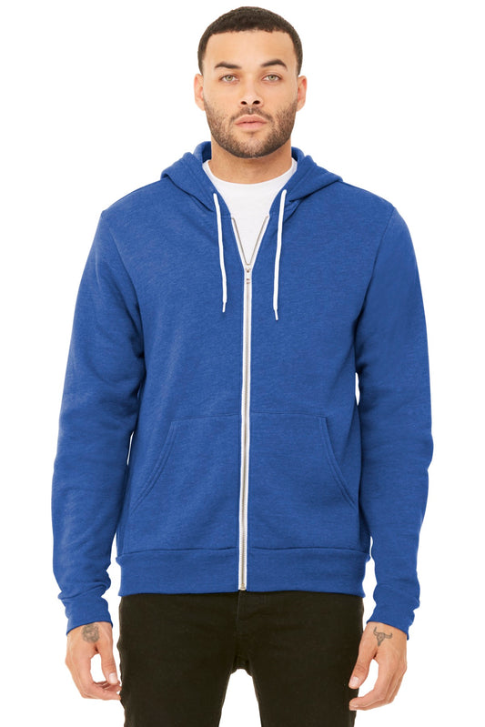 BELLA+CANVAS ® Unisex Sponge Fleece Full-Zip Hoodie. BC3739