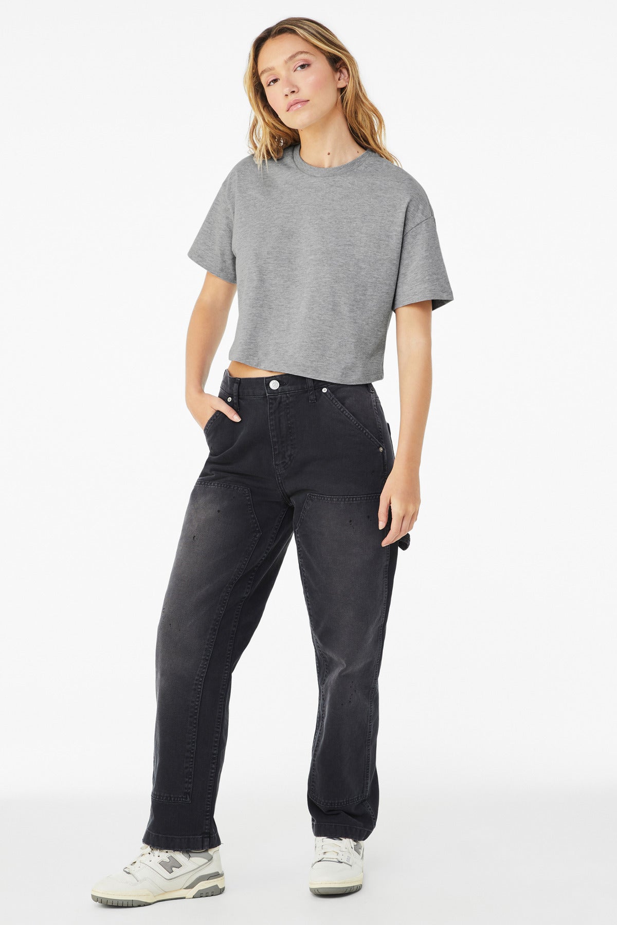 BELLA+CANVAS® Women's Jersey Crop Tee BC6482
