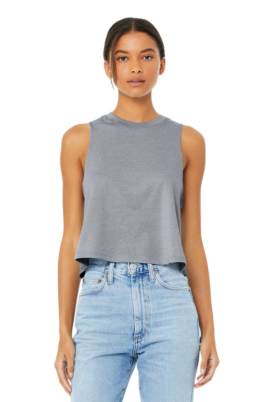 BELLA+CANVAS ® Women's Racerback Cropped Tank. BC6682