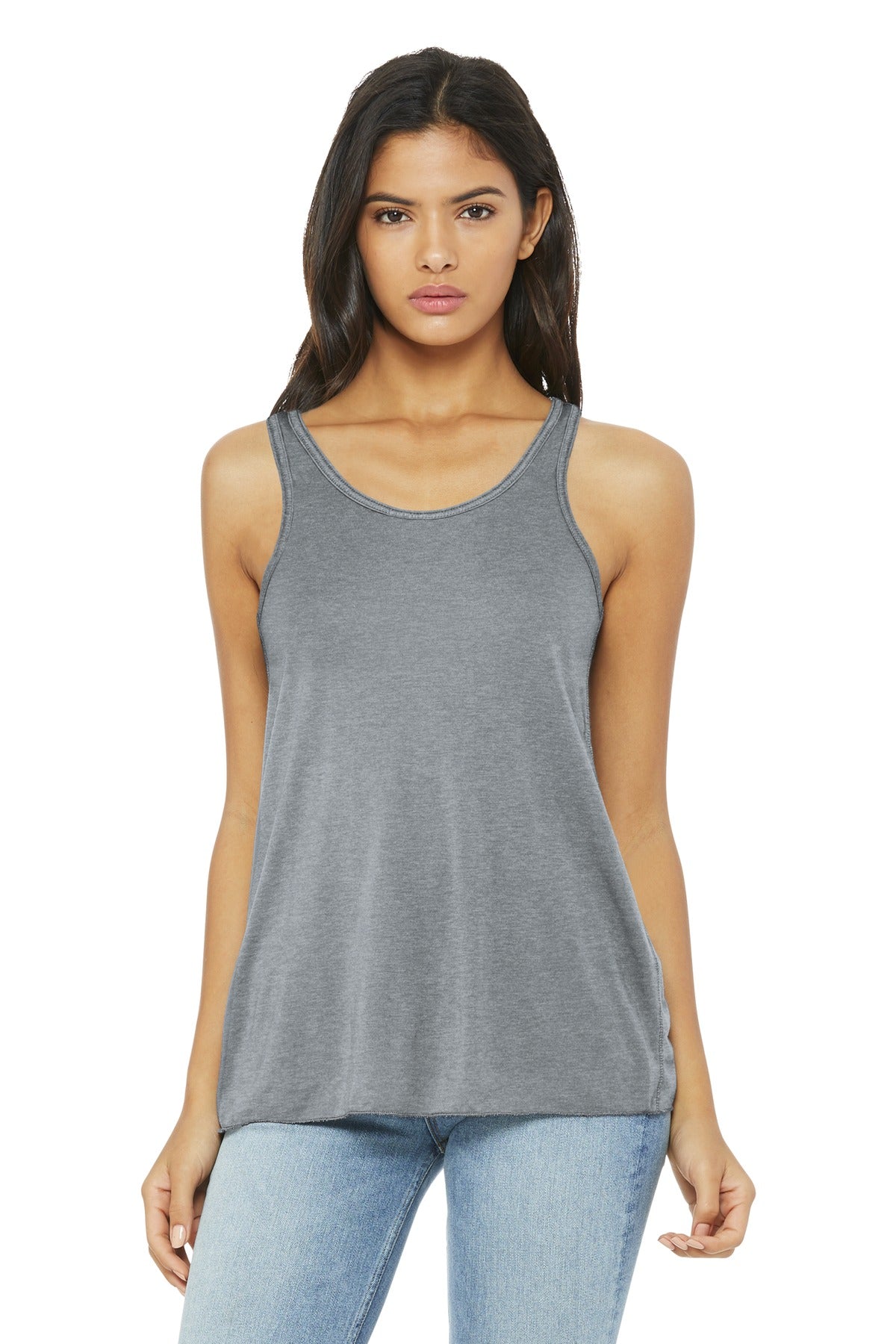 BELLA+CANVAS ? Women's Flowy Racerback Tank. BC8800