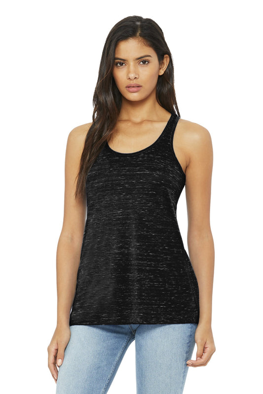 BELLA+CANVAS ® Women's Flowy Racerback Tank. BC8800