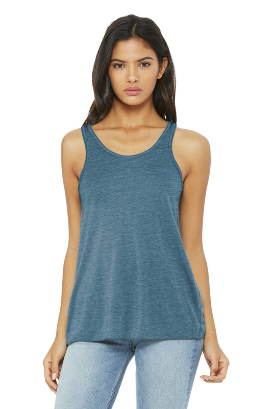 BELLA+CANVAS ® Women's Flowy Racerback Tank. BC8800