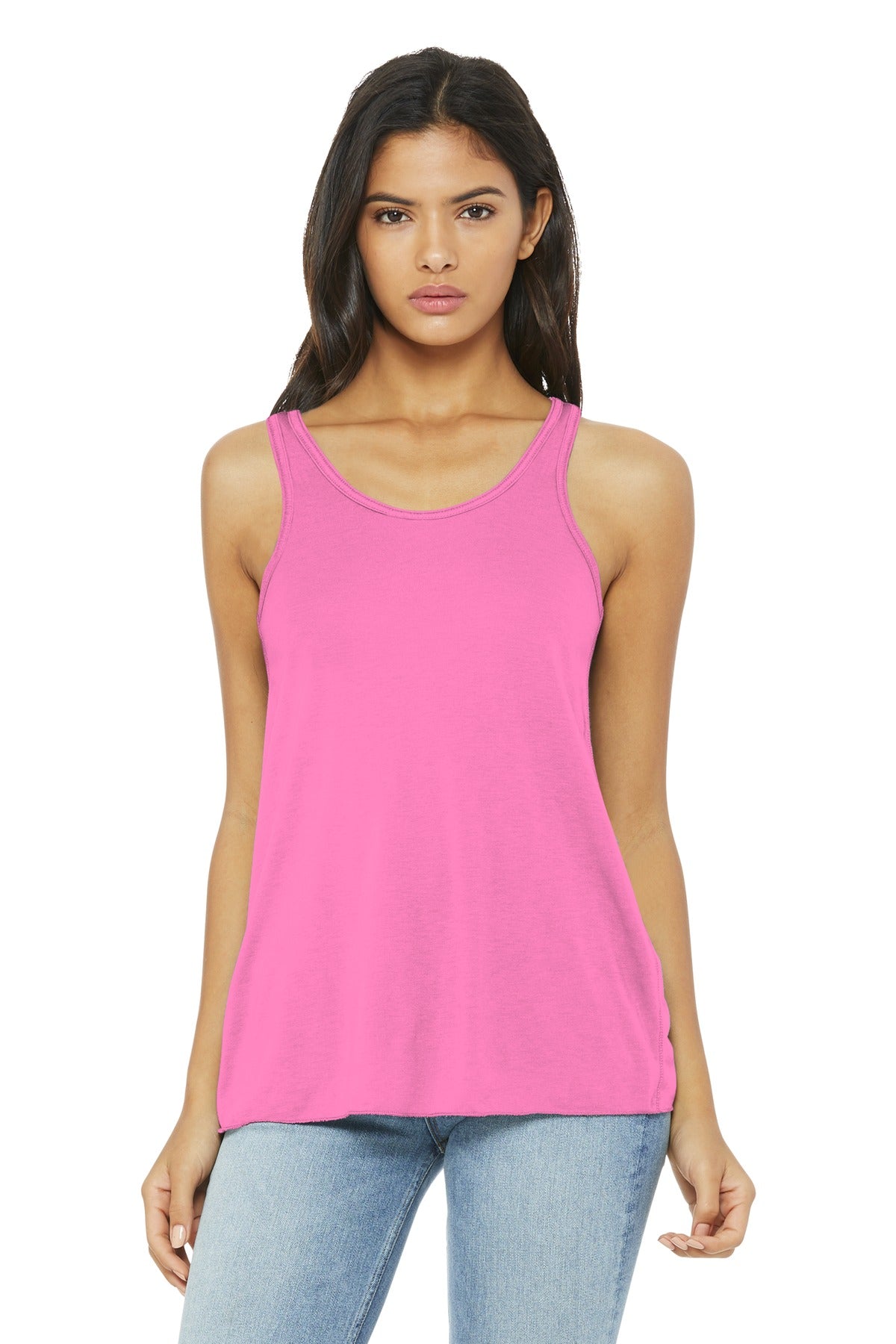 BELLA+CANVAS ? Women's Flowy Racerback Tank. BC8800