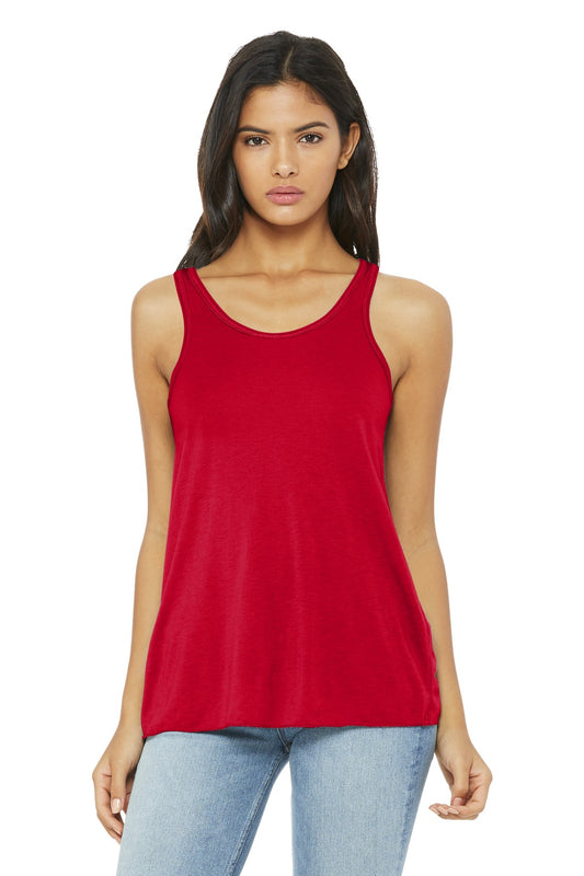 BELLA+CANVAS ® Women's Flowy Racerback Tank. BC8800