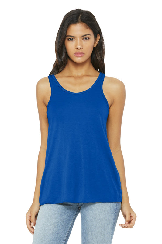 BELLA+CANVAS ® Women's Flowy Racerback Tank. BC8800