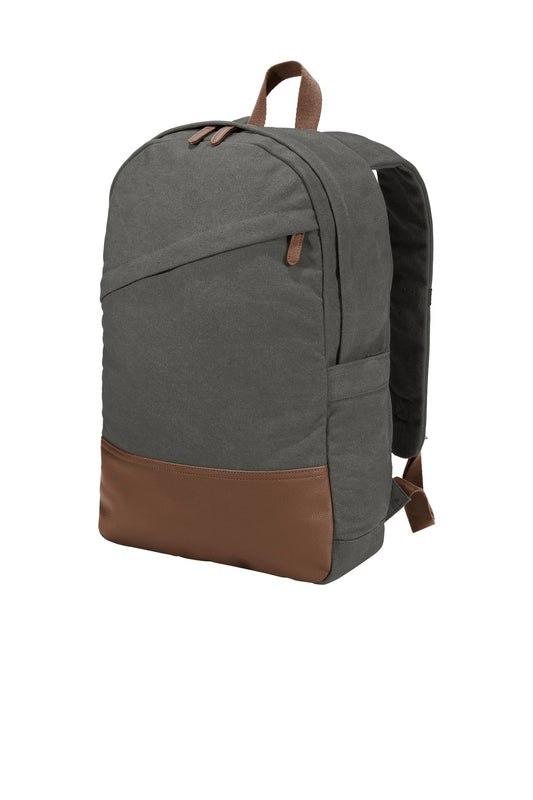 Port Authority ® Cotton Canvas Backpack. BG210