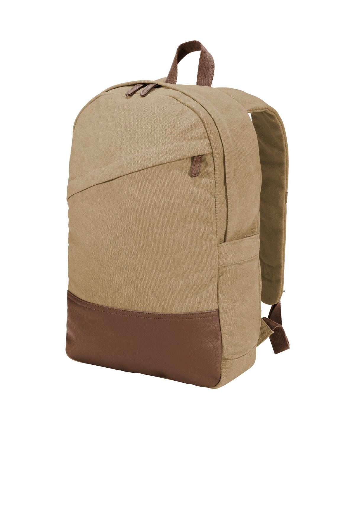 Port Authority ® Cotton Canvas Backpack. BG210