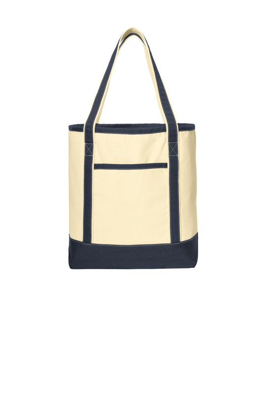 Port Authority® Large Cotton Canvas Tote. BG413