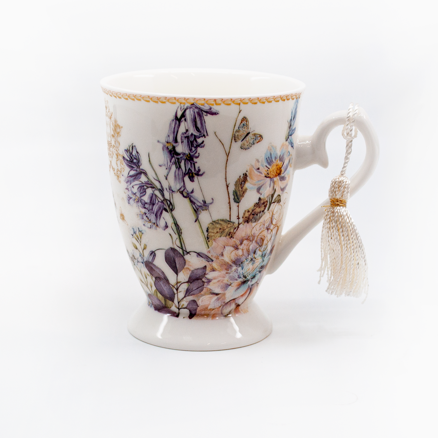 Tea Mug with Vintage Design with Gift Box Included