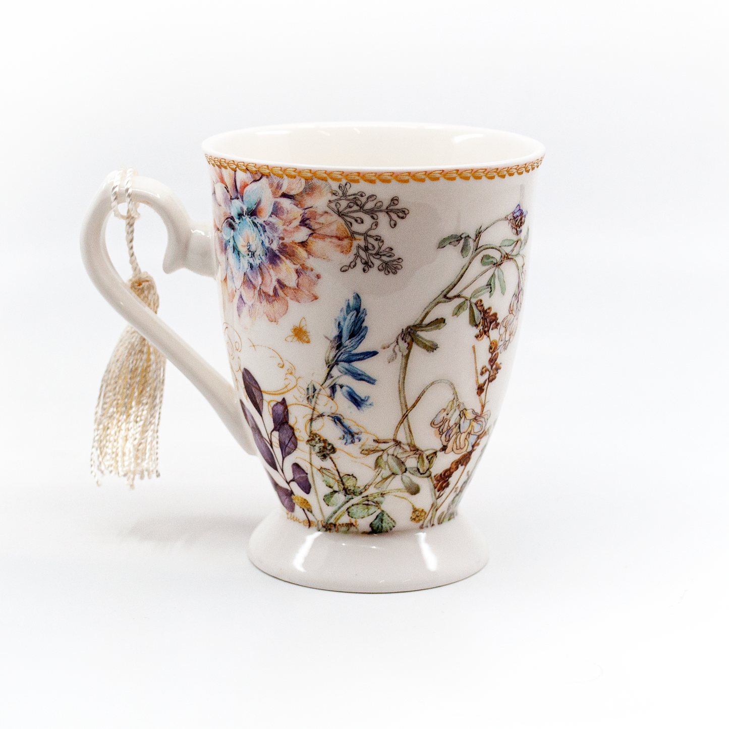 Tea Mug with Vintage Design with Gift Box Included