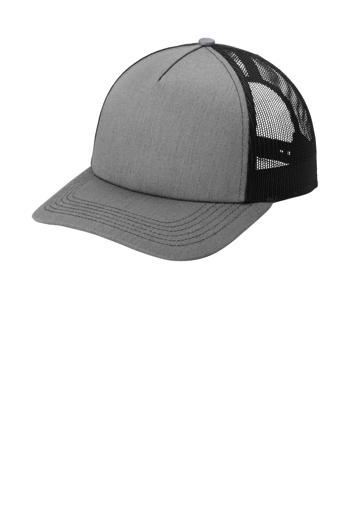 Port Authority® Low-Profile Snapback 5-Panel Trucker Cap C115LP