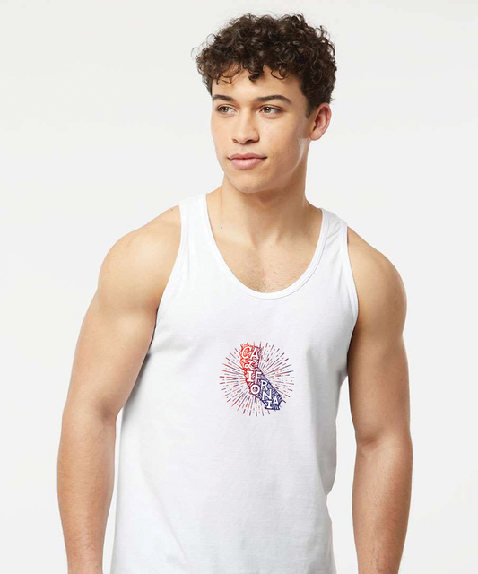 California Firework Tank Top