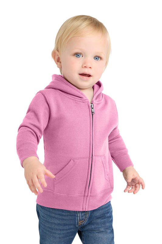 Port & Co™ Infant Core Fleece Full-Zip Hooded Sweatshirt. CAR78IZH