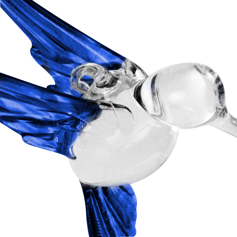 Glass Hummingbirds by Crystal Castle®, Solid Color