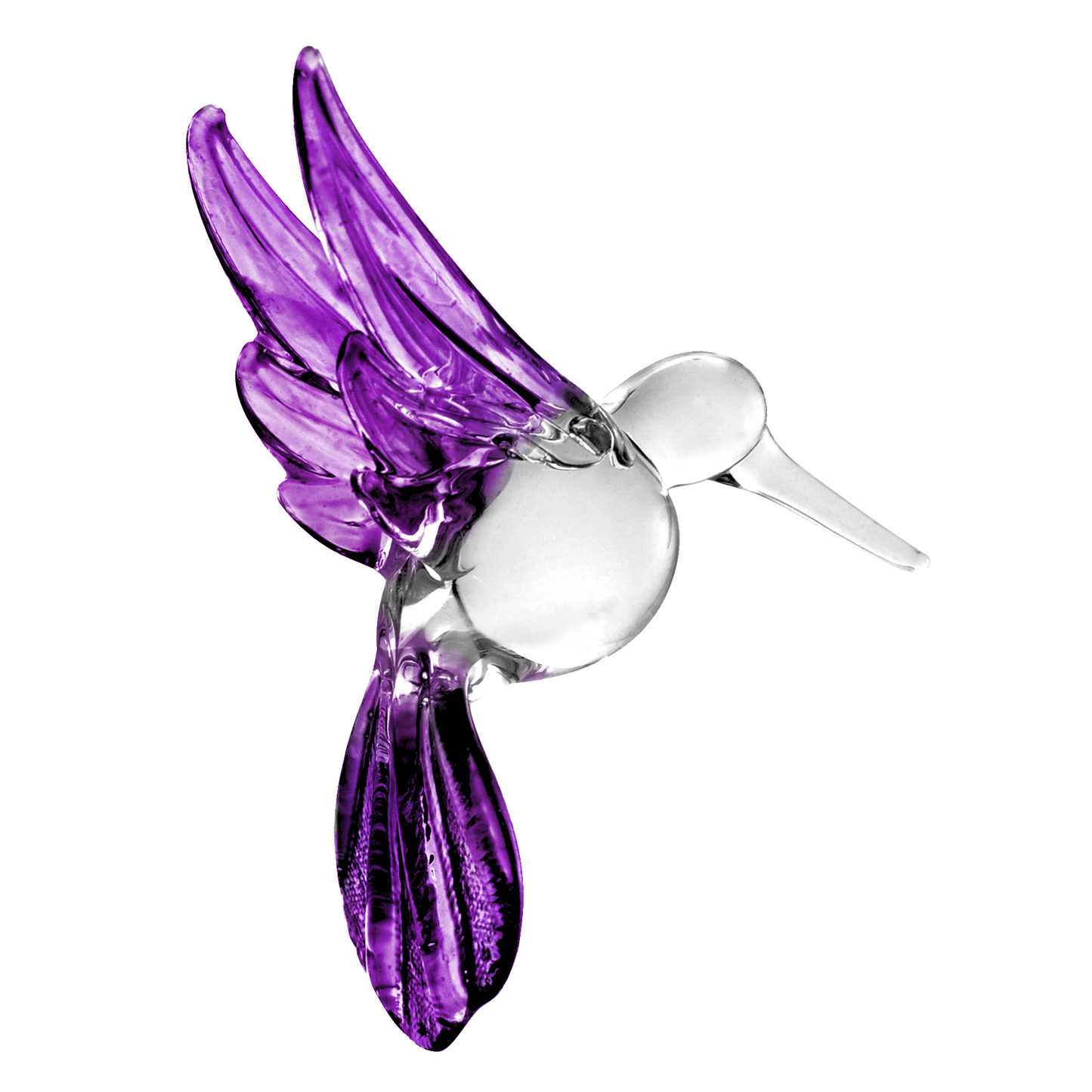 Glass Hummingbirds by Crystal Castle®, Solid Color
