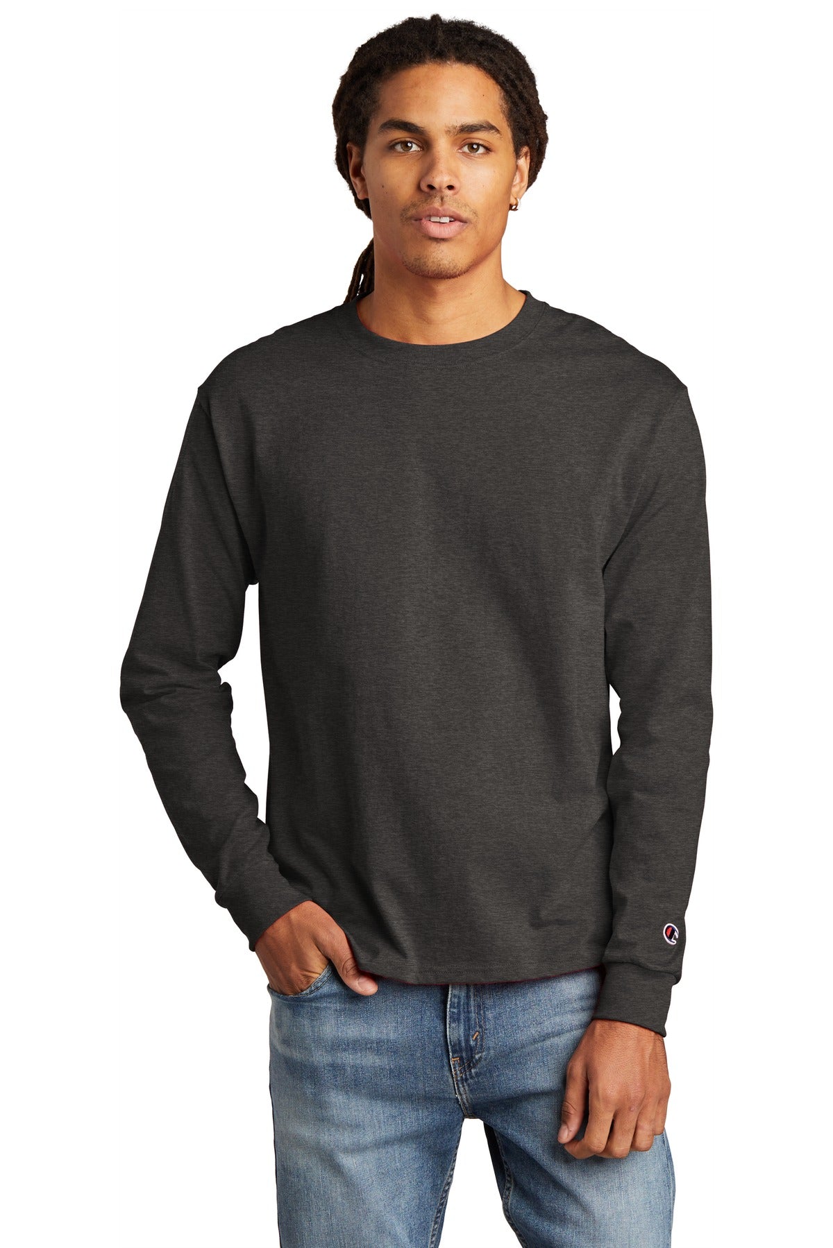 Champion ®  Heritage 5.2-Oz. Jersey Long Sleeve Tee CC8C