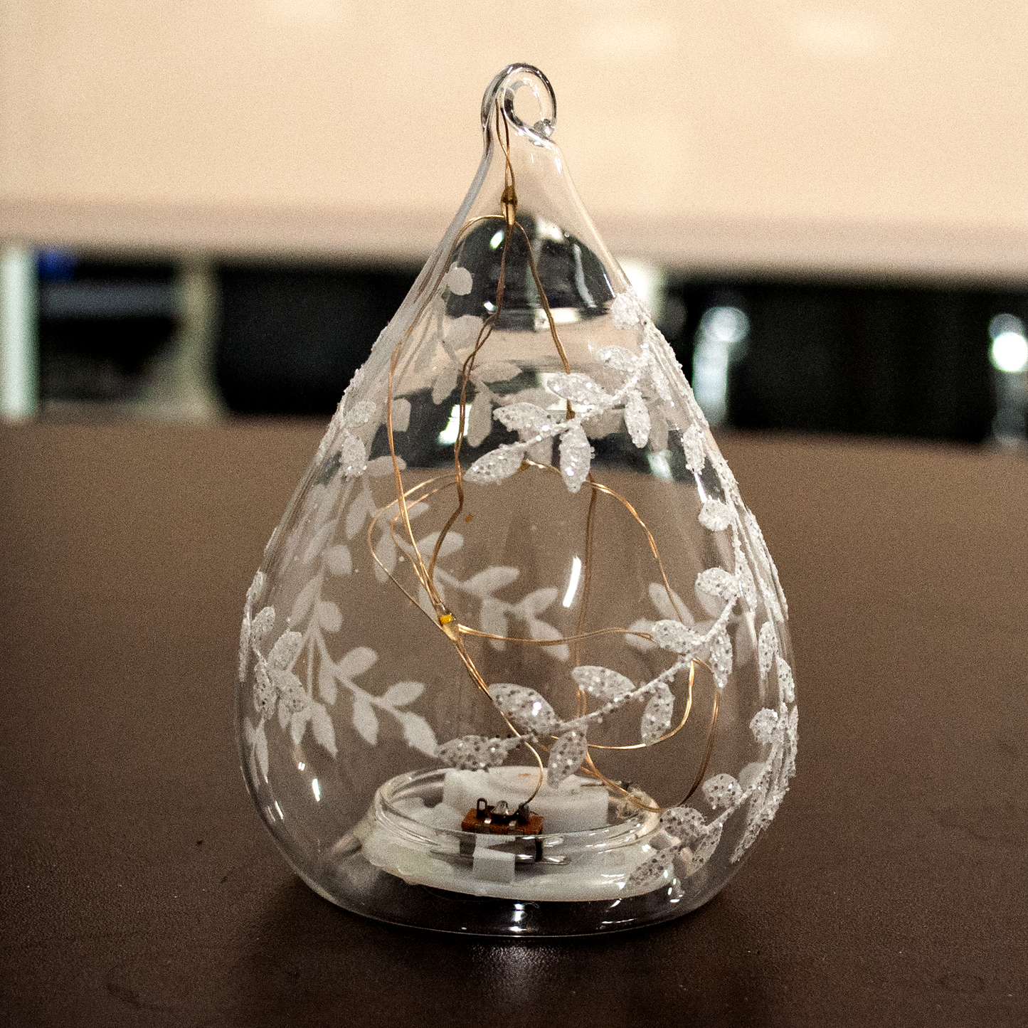 Crystal Castle Clear Light Up Circle