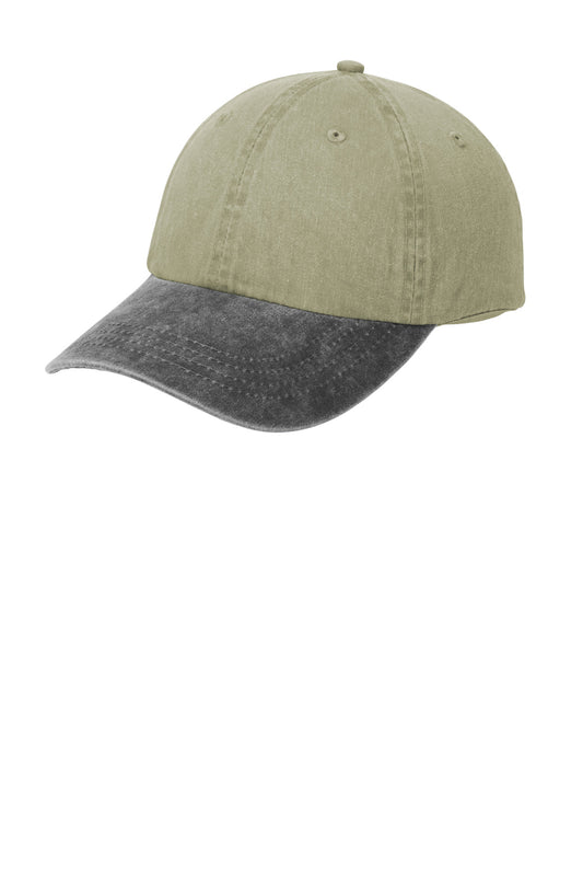 Port & Co™ Two-Tone Pigment-Dyed Cap.  CP83
