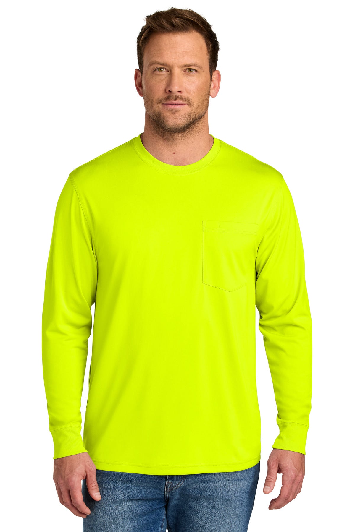 CornerStone® Workwear Pro Long Sleeve Pocket Tee CS440LSP
