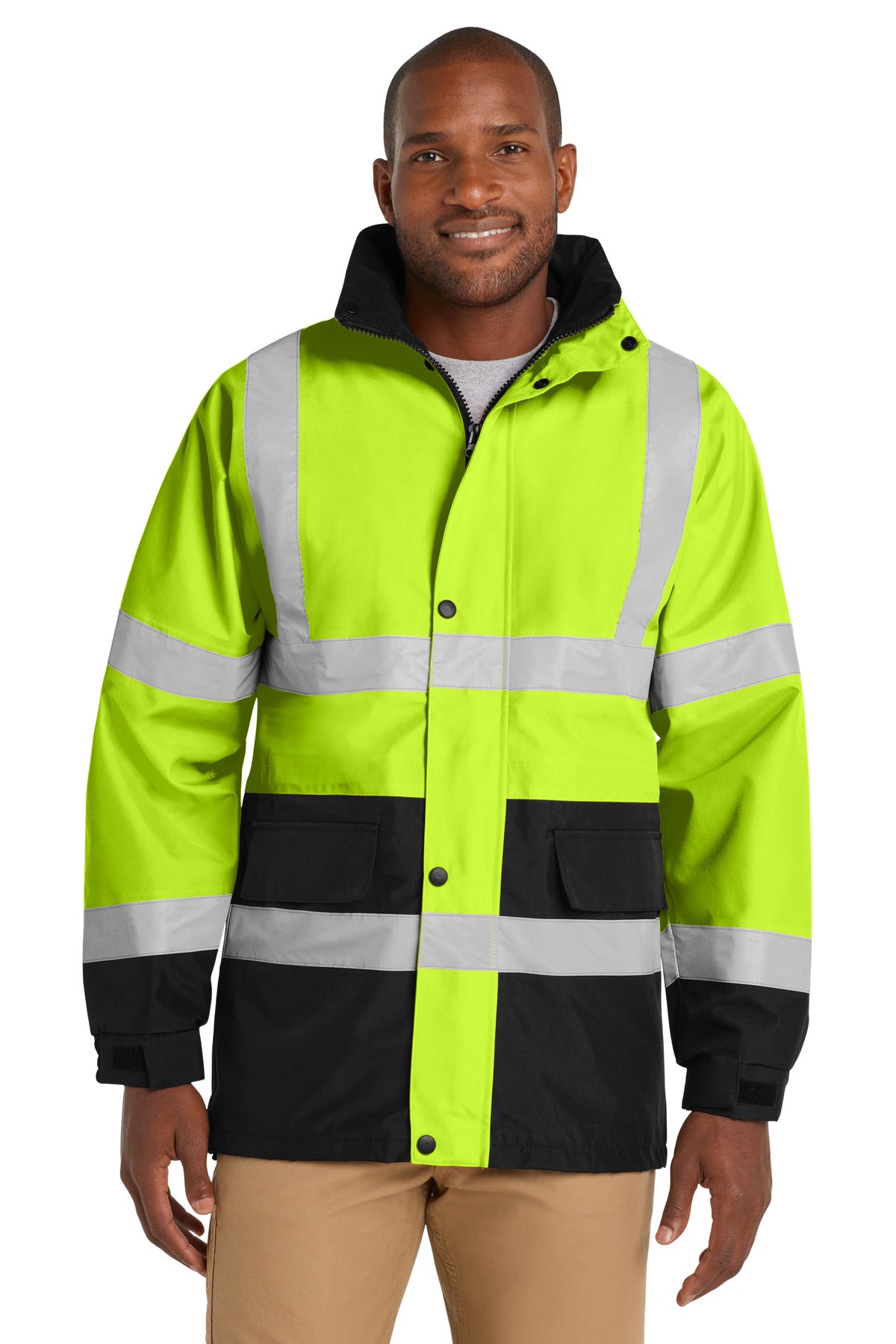 CornerStone® - ANSI 107 Class 3 Waterproof Parka. CSJ24