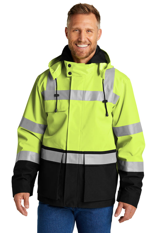 CornerStone® ANSI 107 Class 3 Waterproof Ripstop 3-In-1 Parka CSJ502