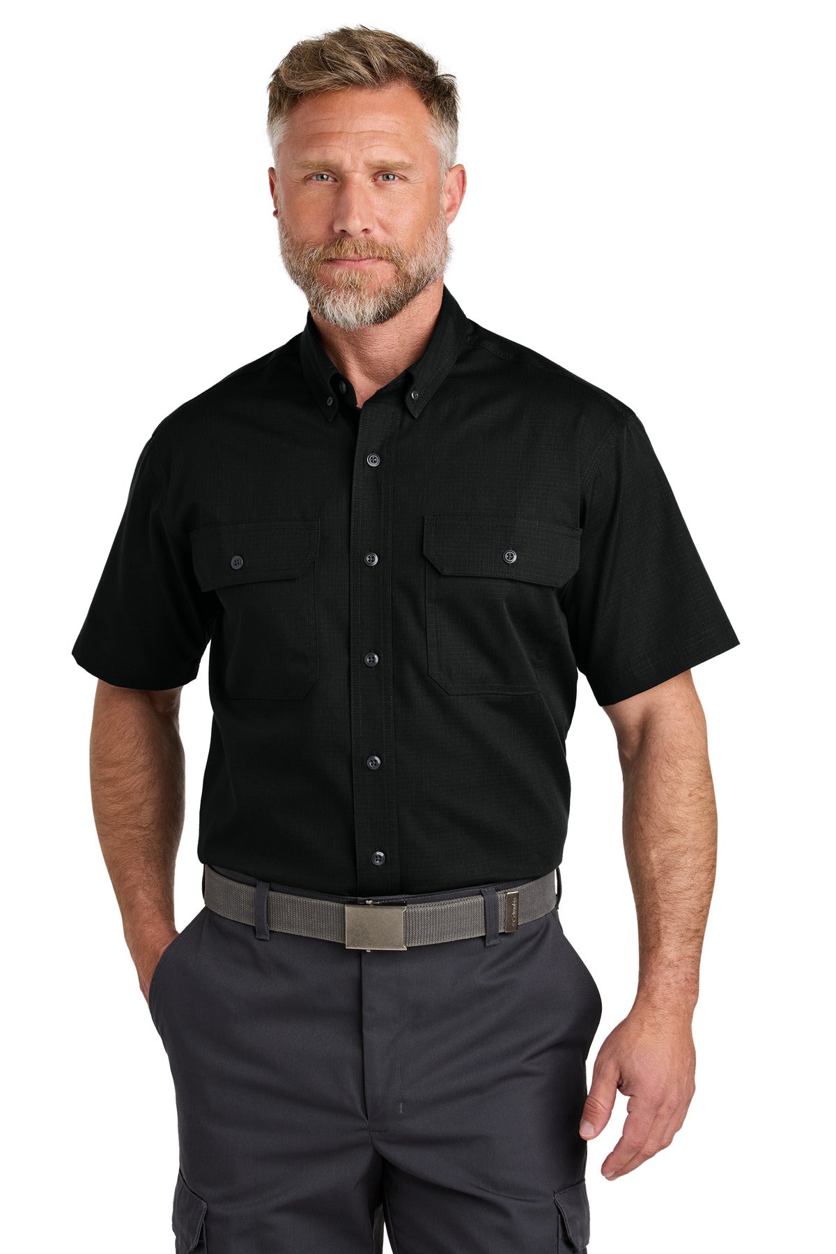 CornerStone® Short Sleeve Select Ripstop Shirt CSW175