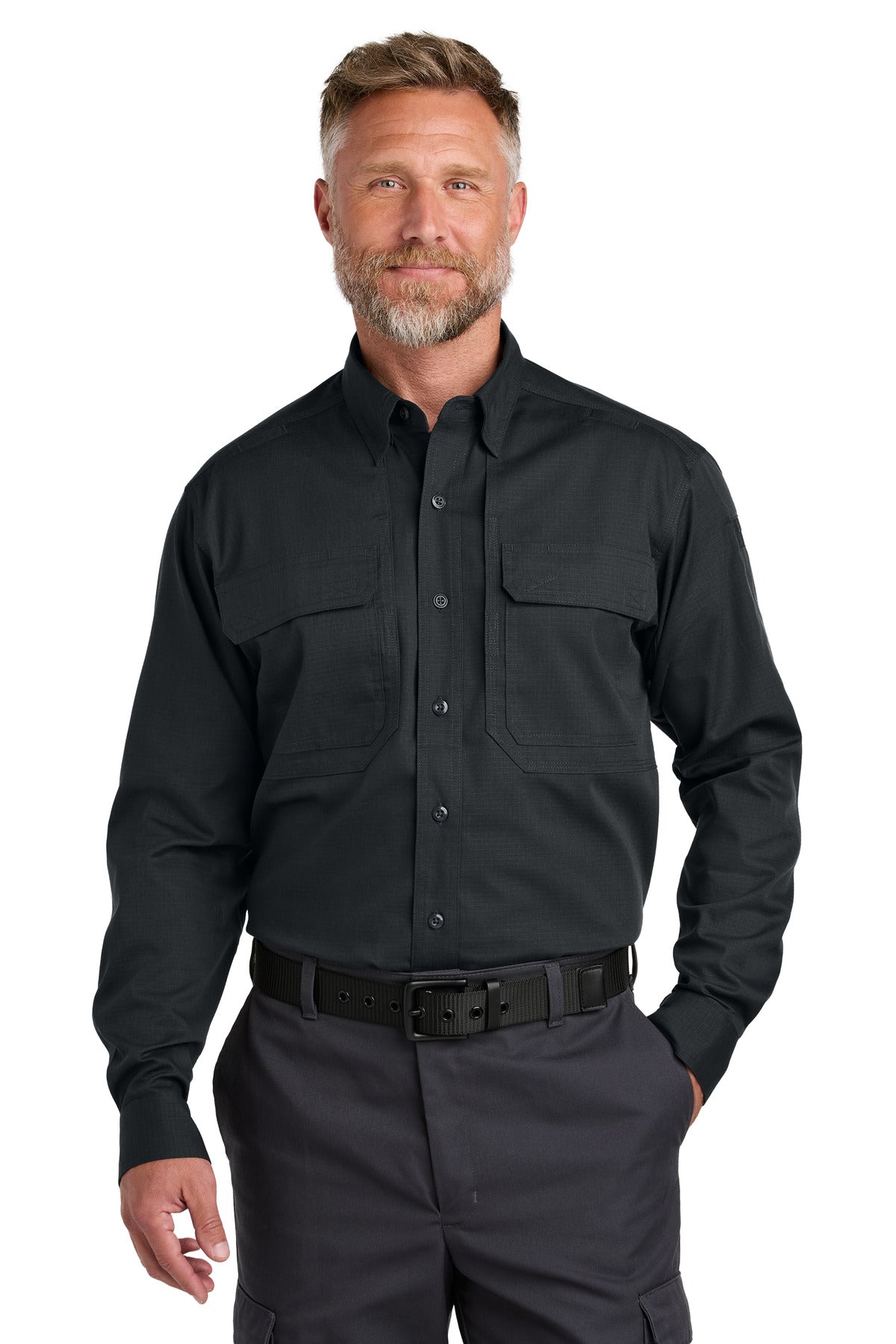 CornerStone® Long Sleeve Select Tactical Shirt CSW176