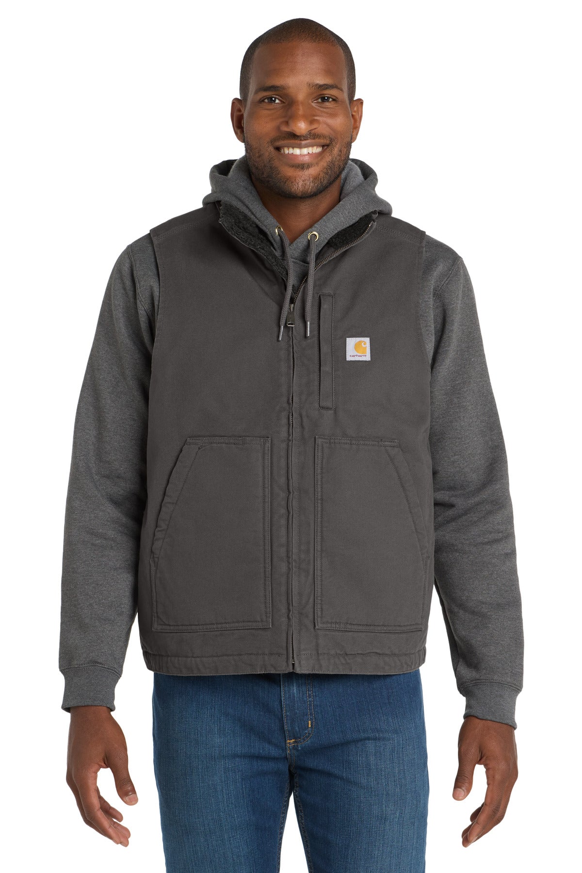 Carhartt® Sherpa-Lined Mock Neck Vest CT104277