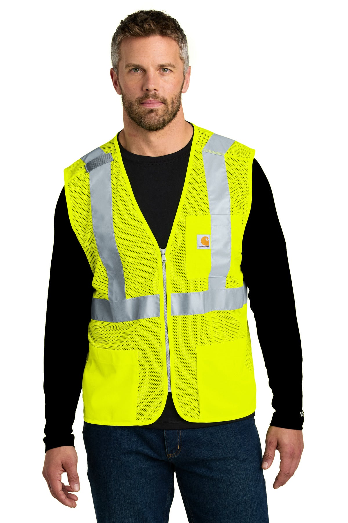 Carhartt® ANSI Class 2 Mesh Zip-Front Vest CT106171