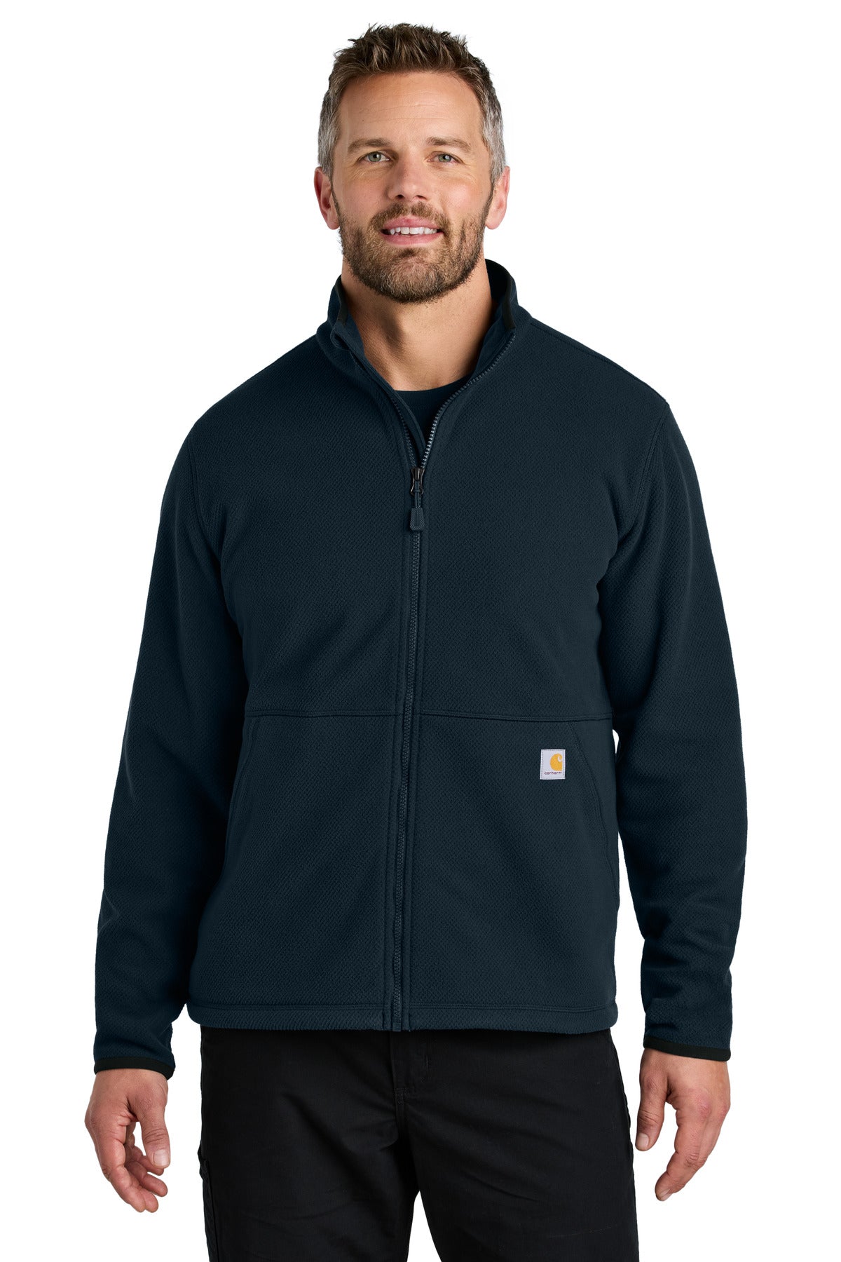 Carhartt® Textured Full-Zip Fleece Jacket CT106416