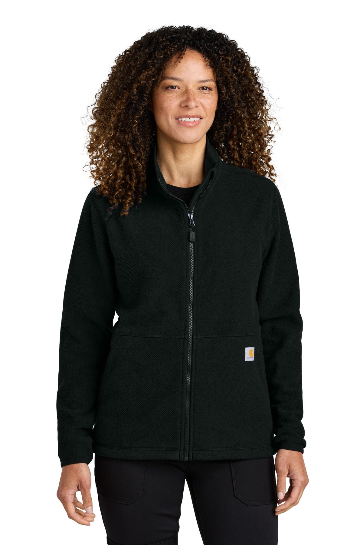 Carhartt® Women's Textured Full-Zip Fleece Jacket CT106419