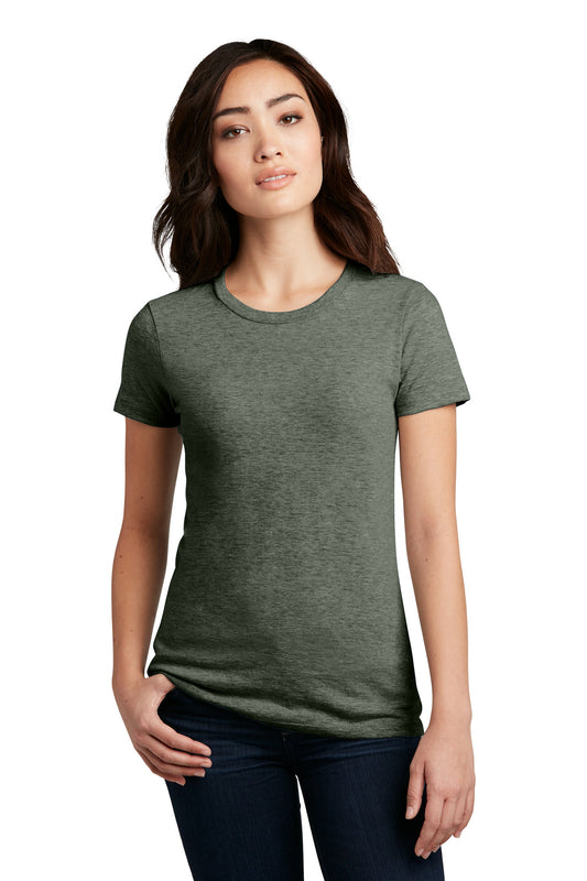 District ® Women's Perfect Blend® CVC Tee. DM108L