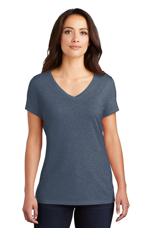 District® Women's Perfect Tri® V-Neck Tee. DM1350L