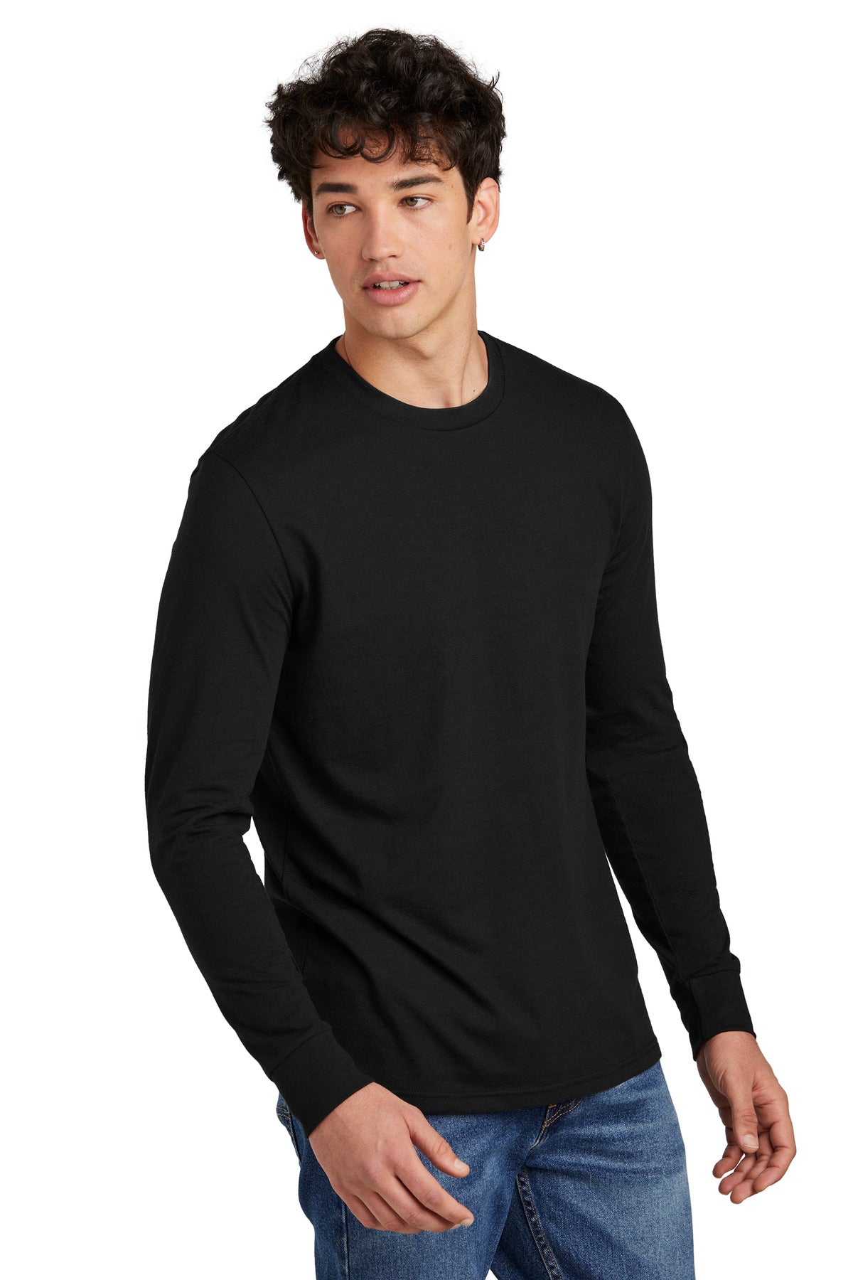 District® Perfect Blend® CVC Long Sleeve Tee DT109