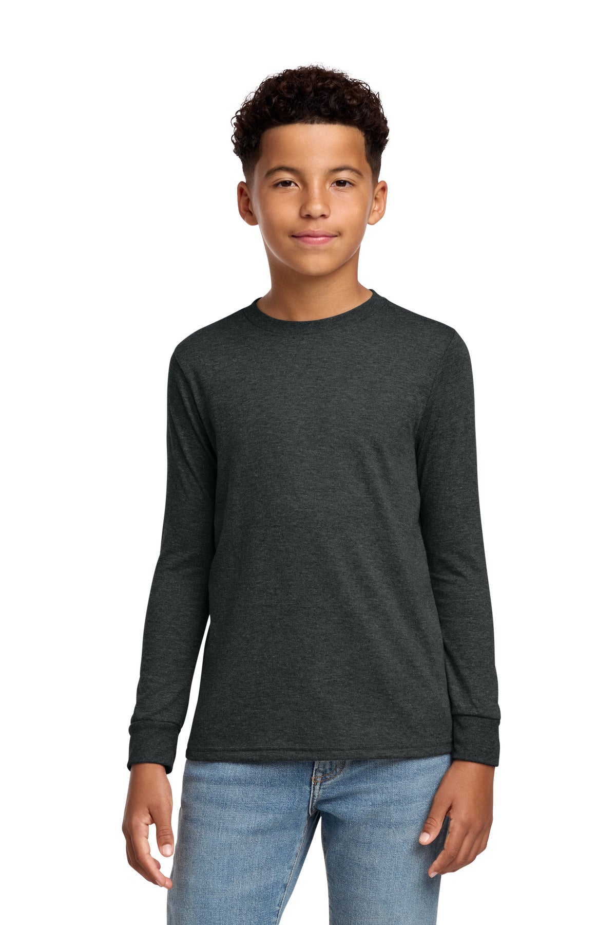 District® Youth Perfect Tri® Long Sleeve Tee DT132Y