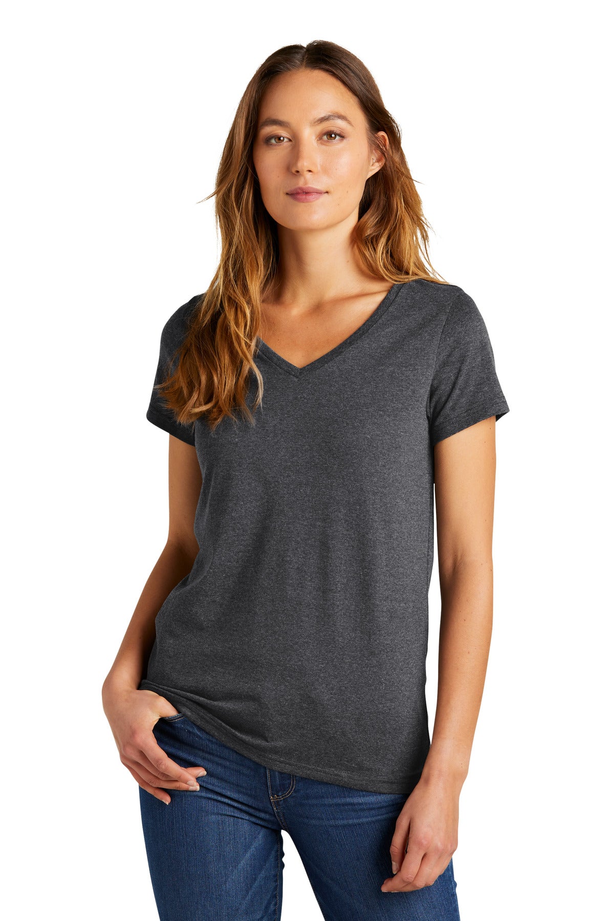 District® Women's The Concert Tee® V-Neck DT5002