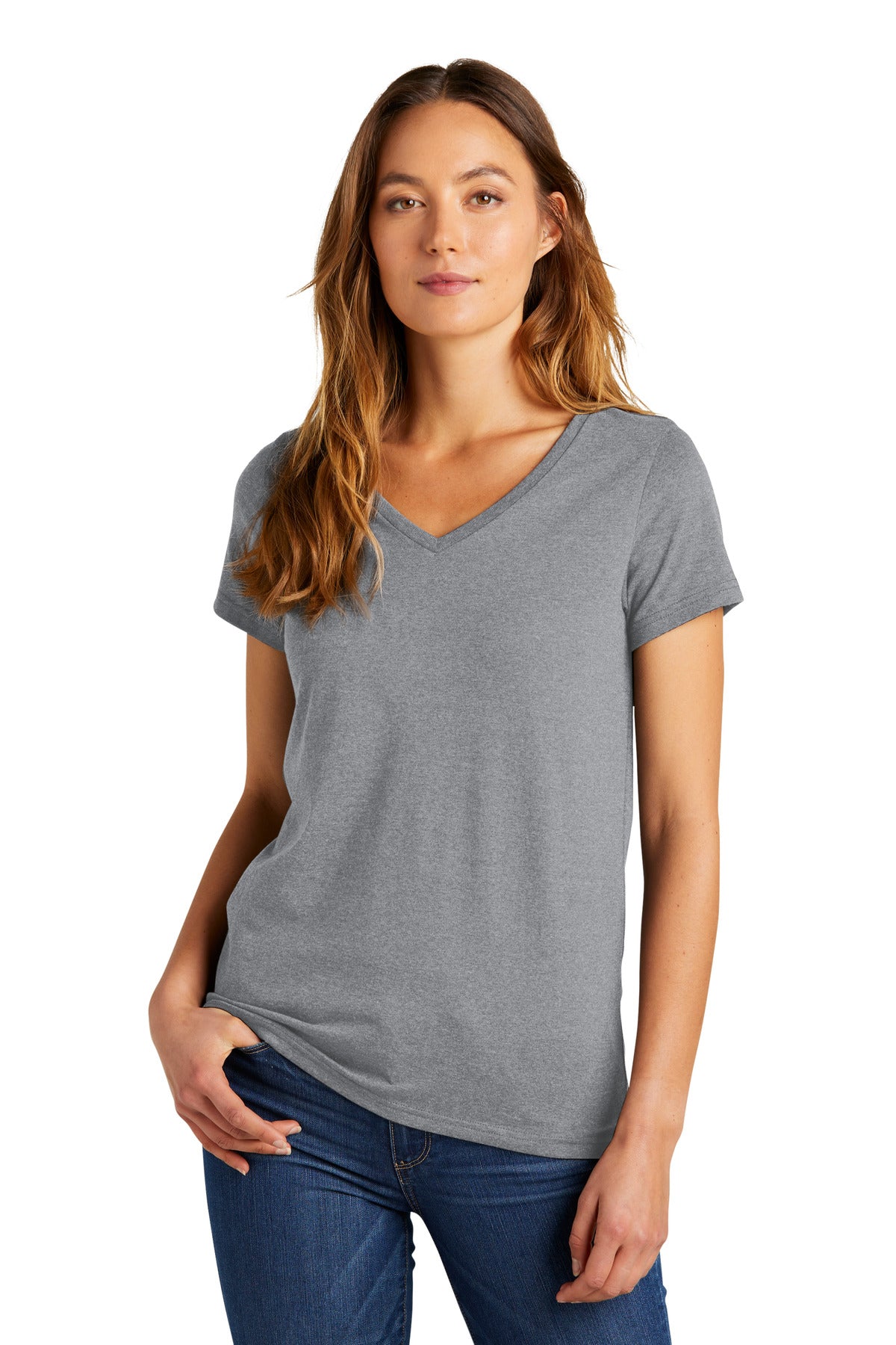 District® Women's The Concert Tee® V-Neck DT5002