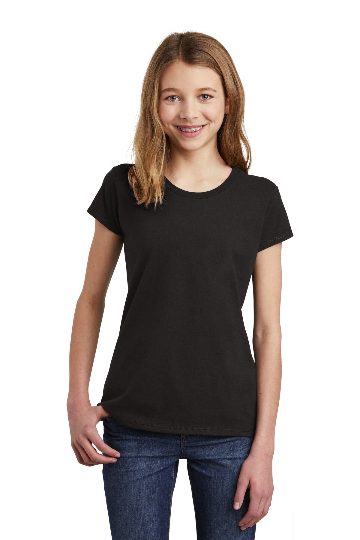 District ® Girls Very Important Tee ® .DT6001YG