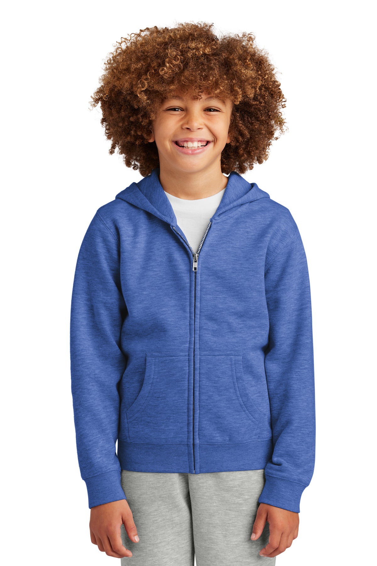 District® Youth V.I.T.™ Fleece Full-Zip Hoodie DT6102Y